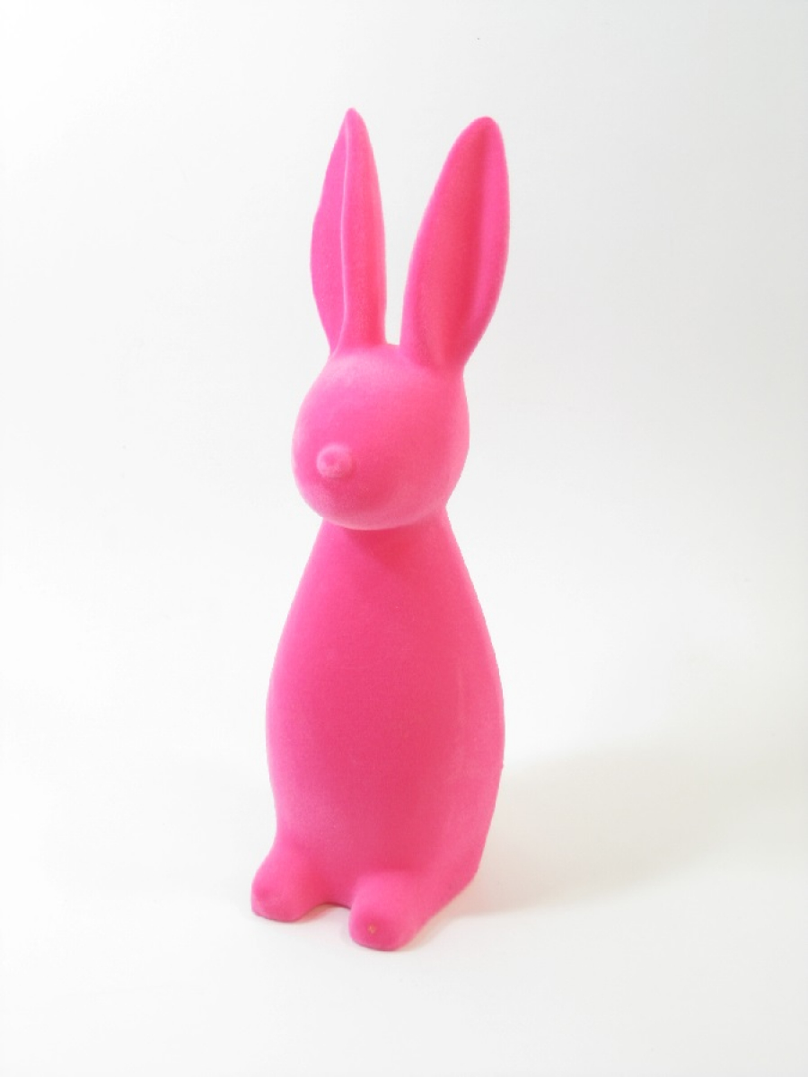 Kunststoff-Hase samt L29,5 cm fuchsia 611969-55