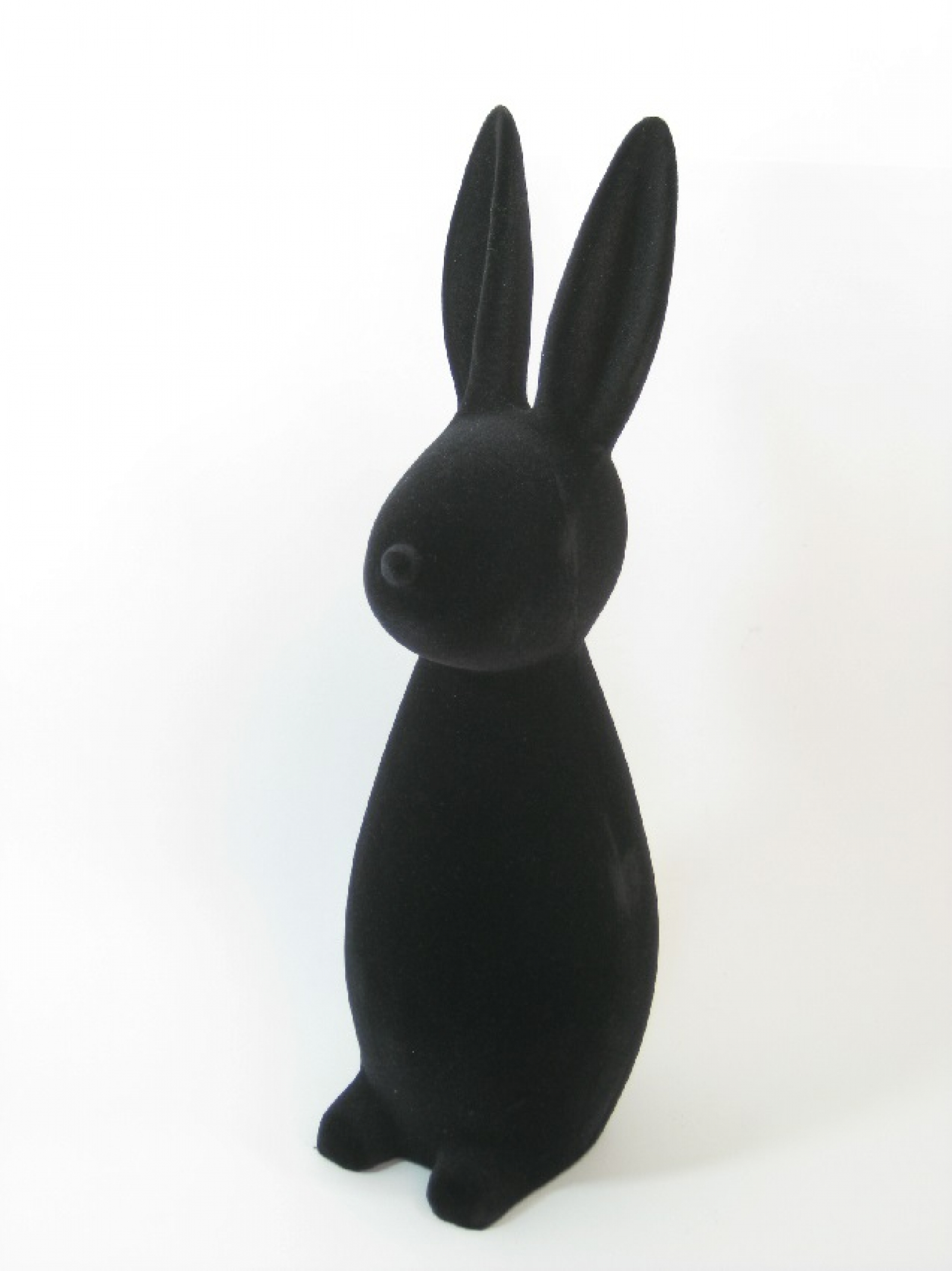 Kunststoff-Hase samt L15,5cm schwarz 611287-75