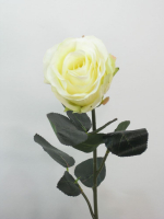 Rose gefuellt Madame 1Bl,9Lb L37cm cremeweiss 1333-11