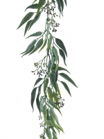 Eukalyptusblatt-Girlande 198cm gruen 22402-1